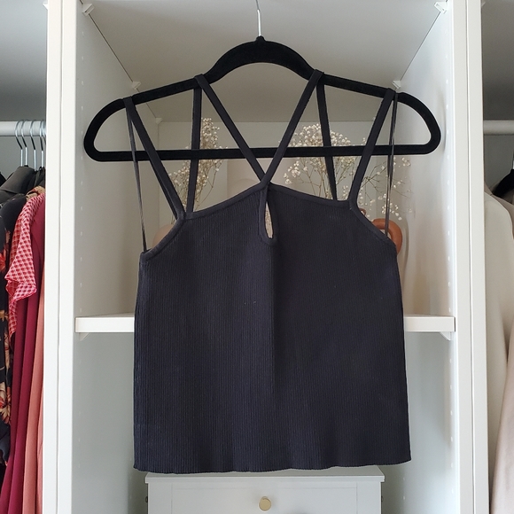 Zara Tops - NWT Zara Cut Out Knit Top